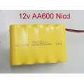 Bateria Ni-Cd 12V AA600 recarregável